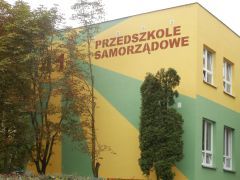 mural na przedszkolu