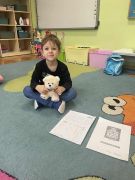 ilustracja do wpisu 
Realizujemy projekt edukacyjny ,,Mały Miś w Świecie Wielkiej Literatury'' - Moduł 1