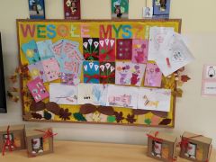 Dziękujemy Rodzicom i Dzieciom za piękne laurki i upominki,sprawiły one Nam wile radości. 