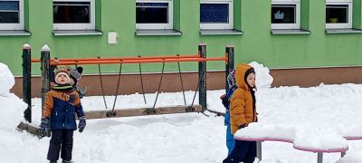 ilustracja do wpisu 
Lubimy zimę - zabawy na śniegu